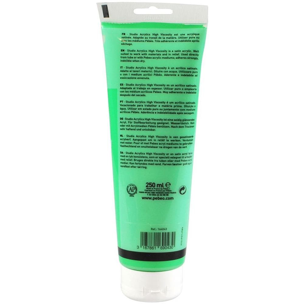 Pittura Acrilica Trasparente - Verde - 250 Ml - Foto 1