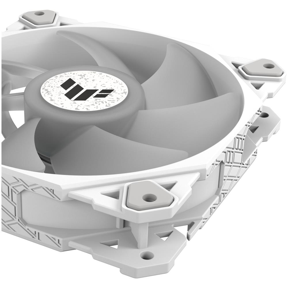 Ventole PC TUF GAMING TF120 ARGB Diametro 12 cm Illuminazione ARGB Colore Bianco - Foto 6