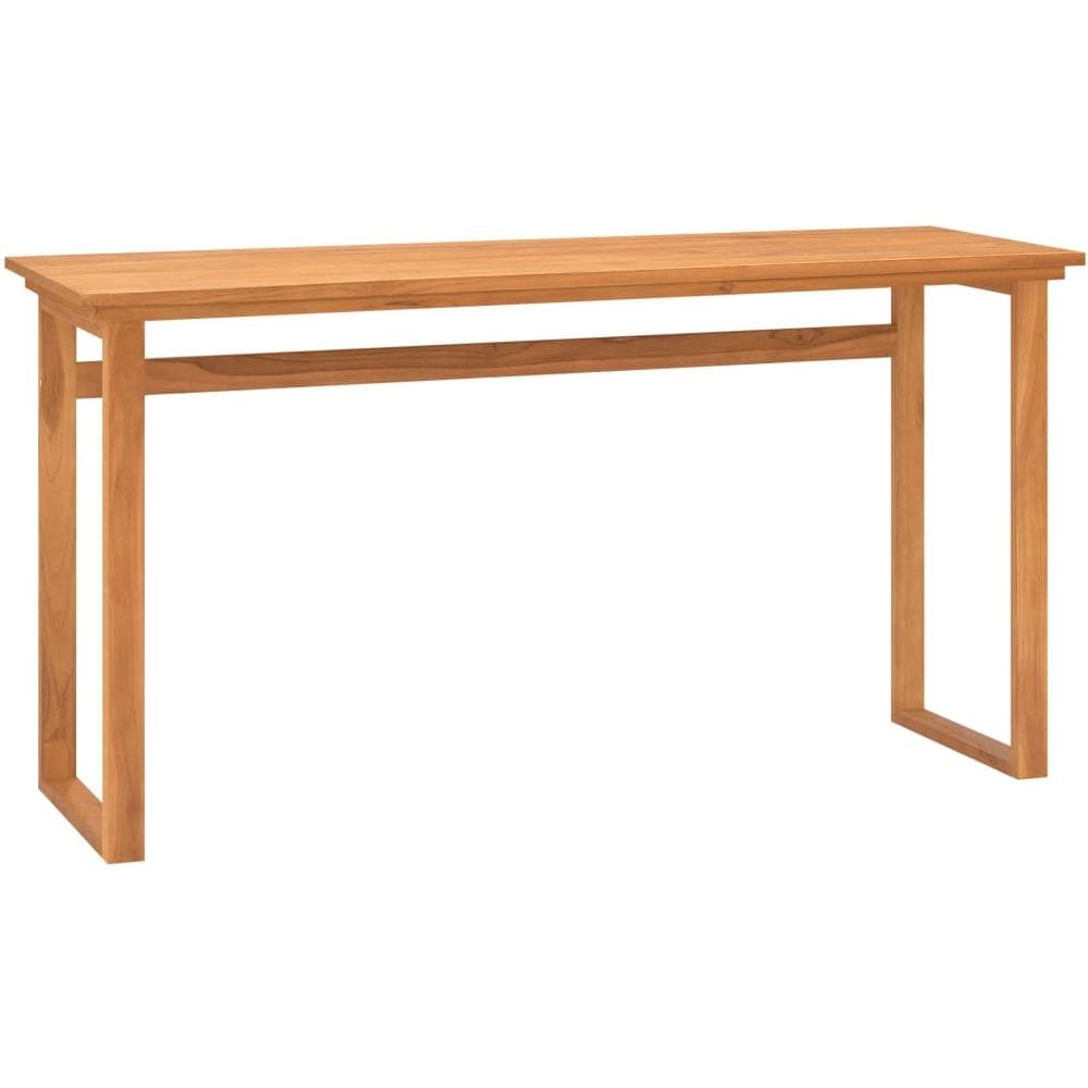 Scrivania 120x45x75 Cm In Legno Massello Di Teak - Foto 1