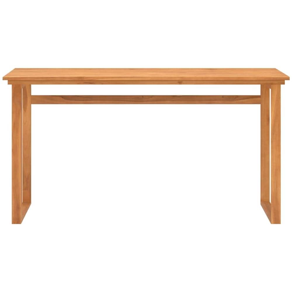 Scrivania 120x45x75 Cm In Legno Massello Di Teak - Foto 2