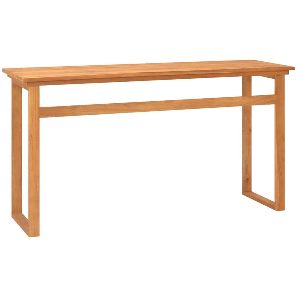 Scrivania 120x45x75 Cm In Legno Massello Di Teak - Foto 3