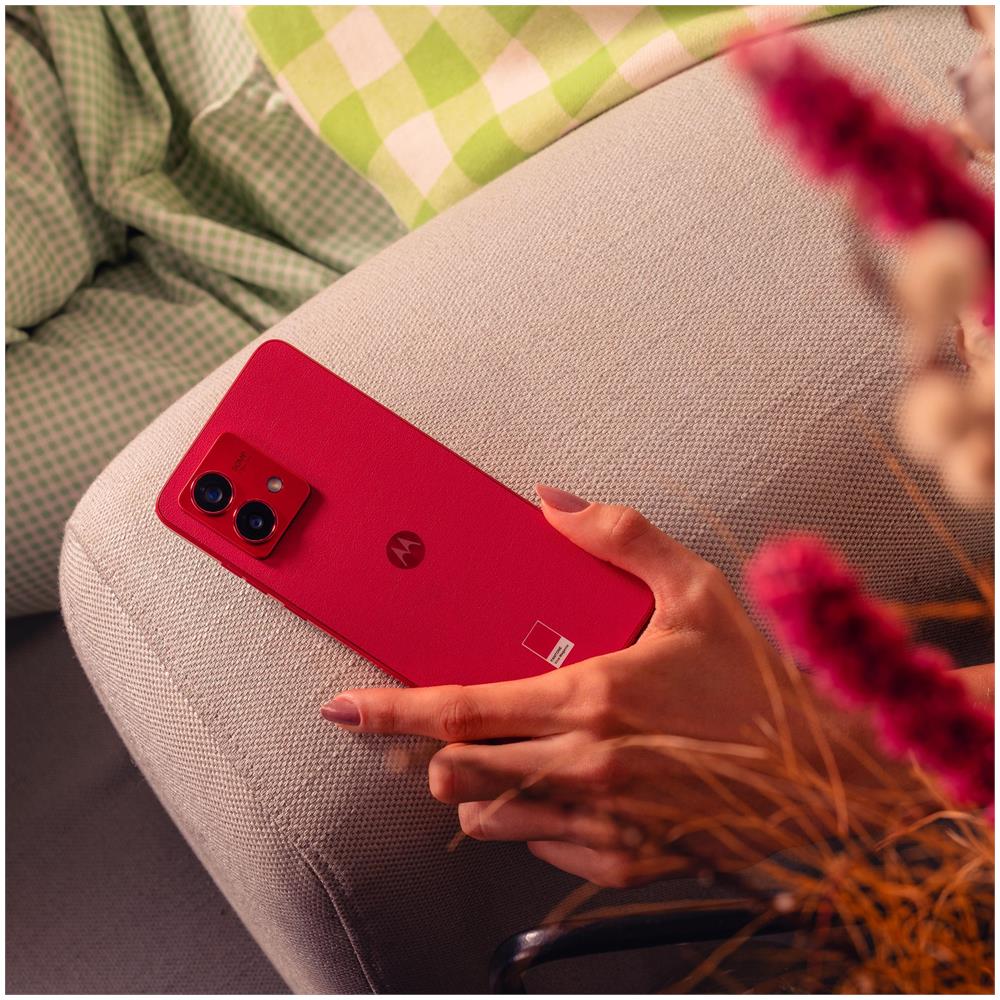 Moto G84 5G 256GB 12GB Ram 6.55" Doppia SIM Android 13 USB tipo-C 5000 mAh Vegan Cover Viva Magenta - Foto 8