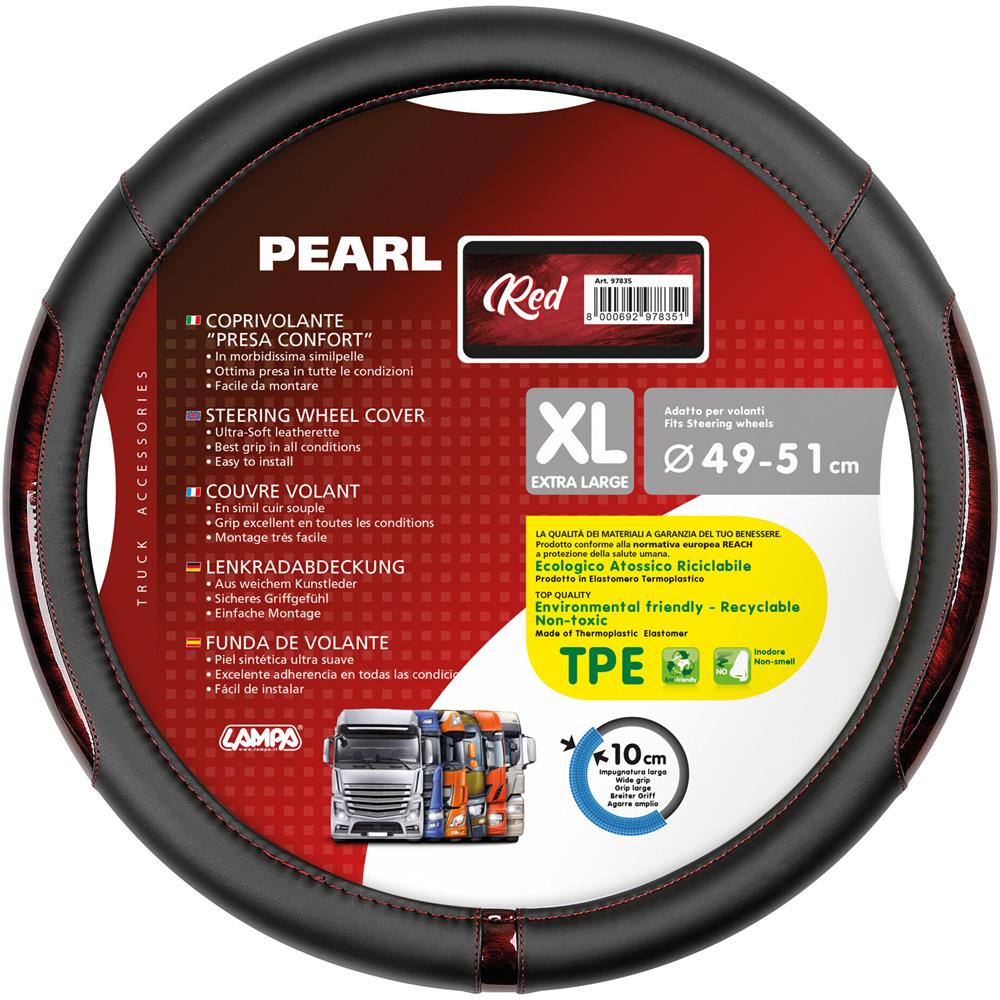 Pearl Red, Coprivolante In Skeentex - Xl - ? 49/51 Cm - Foto 3