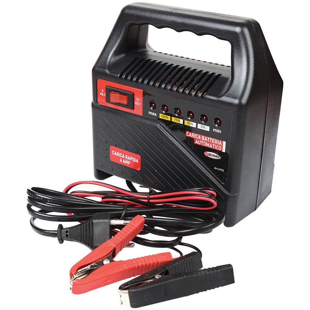 Carica Batteria 6ah 12v Auto Input: Ac 230v 70hz 101w 4,2a - Foto 1