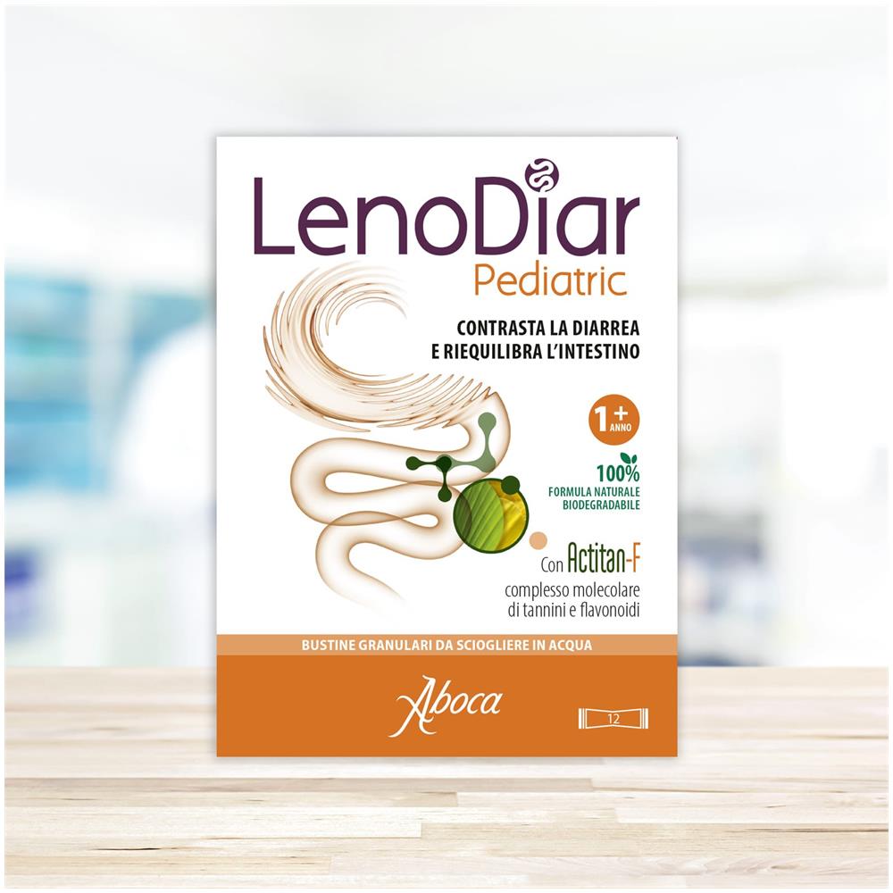 Lenodiar Pediatric 12 Bustine 2 g - Foto 1