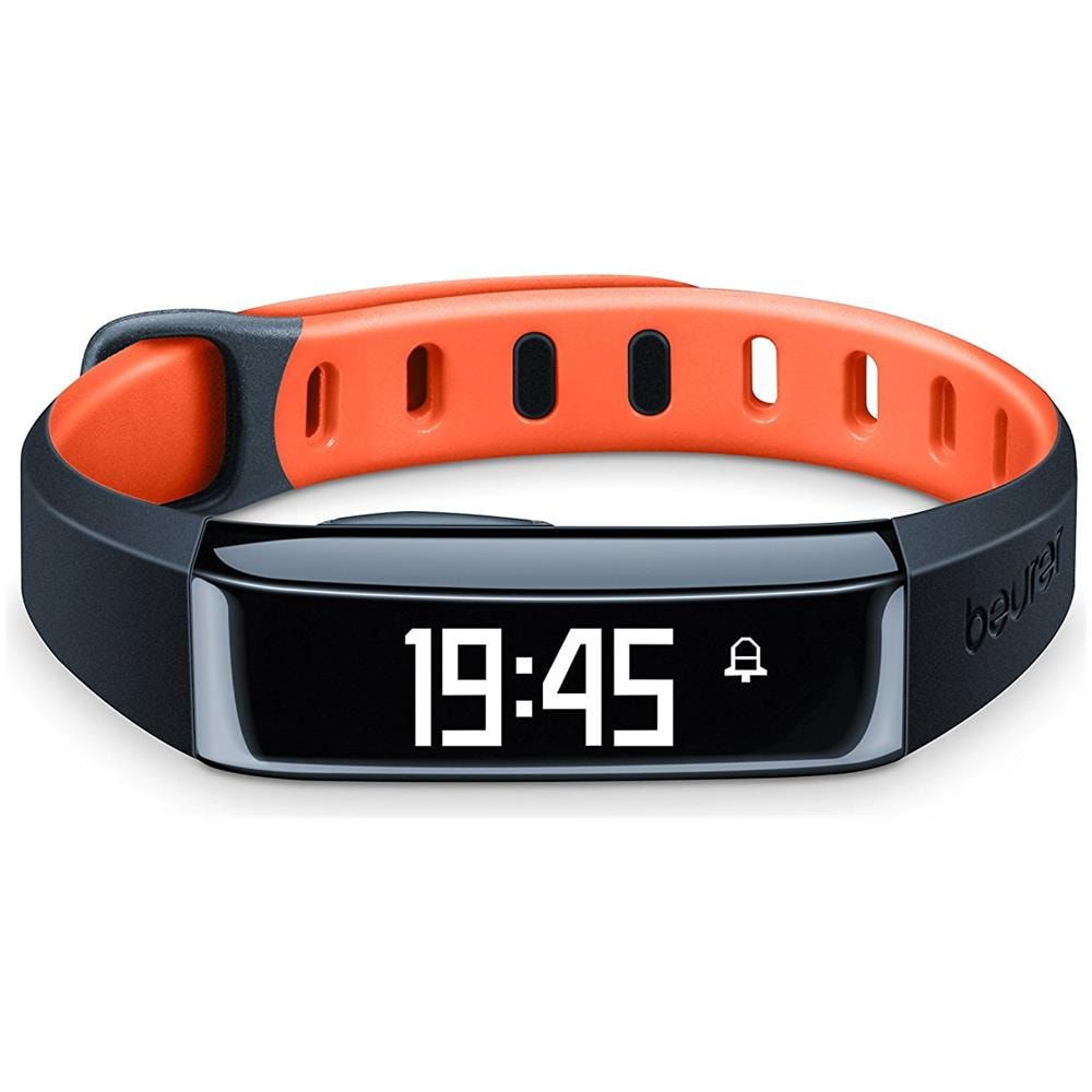 BEURER Activity Tracker AS 80 C Bluetooth per Fitness Colore Arancio  Europa