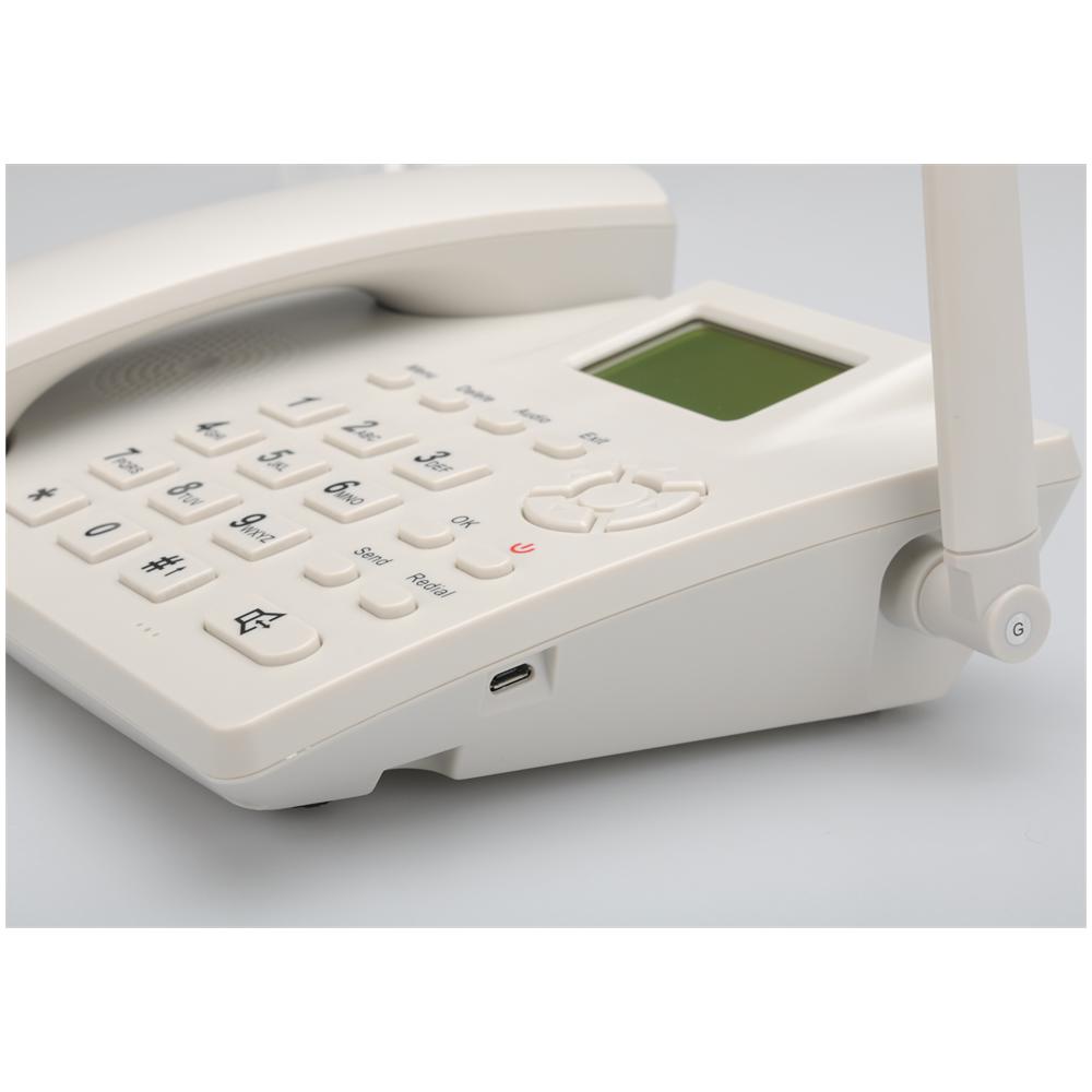 Wireless Quad Band GSM Desk Phone (Bianco) - Foto 2