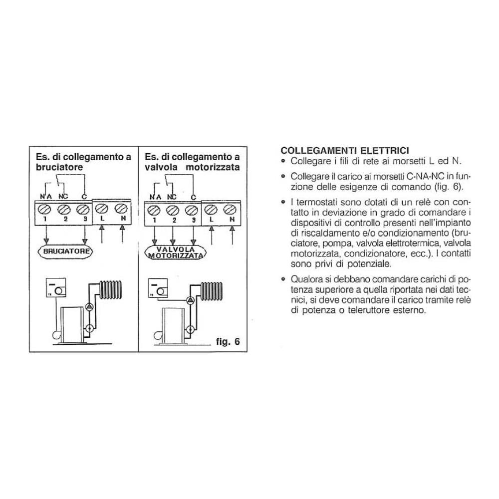 Termostato per parete bianco - Foto 3