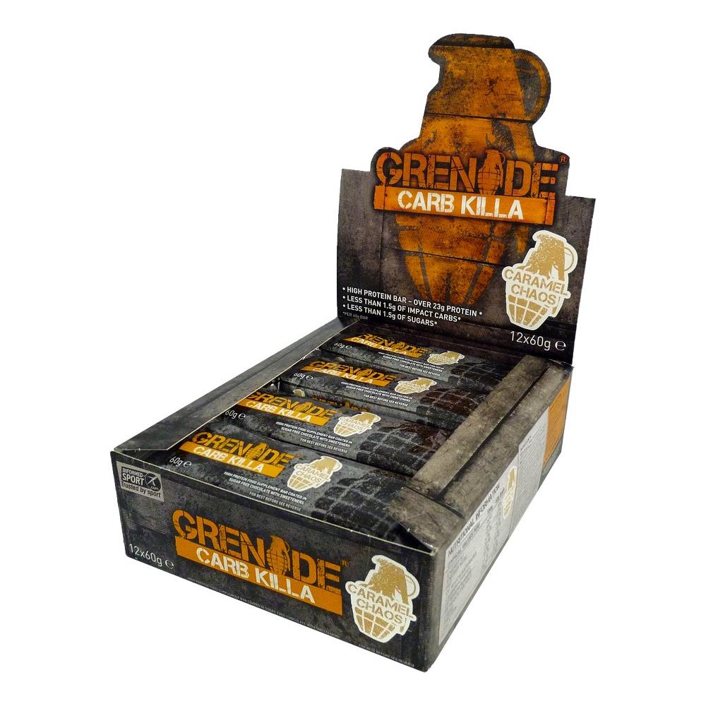 12 X Carb Killa Bar 60 G - - Barrette Per Il Recupero - Cioccolato Fondente E Menta - Foto 1