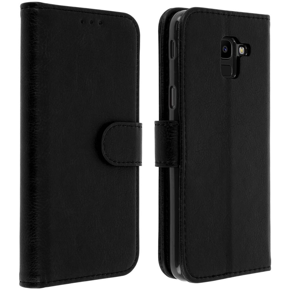 KANVOOS Cover Per Samsung Galaxy J6 Plus 2018, Cover A Libro - Foto 8