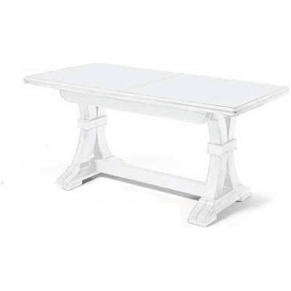 Dustin - Tavolo Da Pranzo Allungabile In Legno Massello Cm 85 X 180/225/270/315/360 - Foto 2