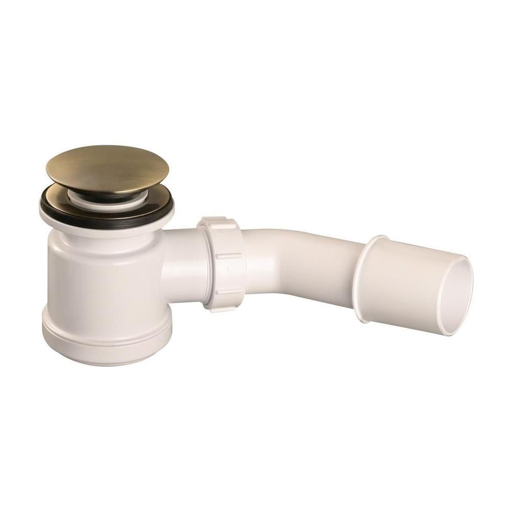 piùtto Doccia Clickclack Scarico piùetta 50mm Tappo In Ottone Anticato Facile Pulizia - Foto 1