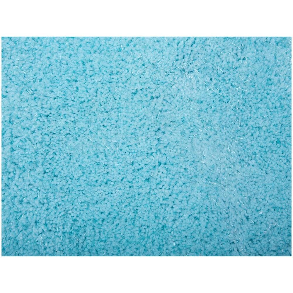Tappeto Shaggy Azzurro 140 X 200 Cm Demre - Foto 8