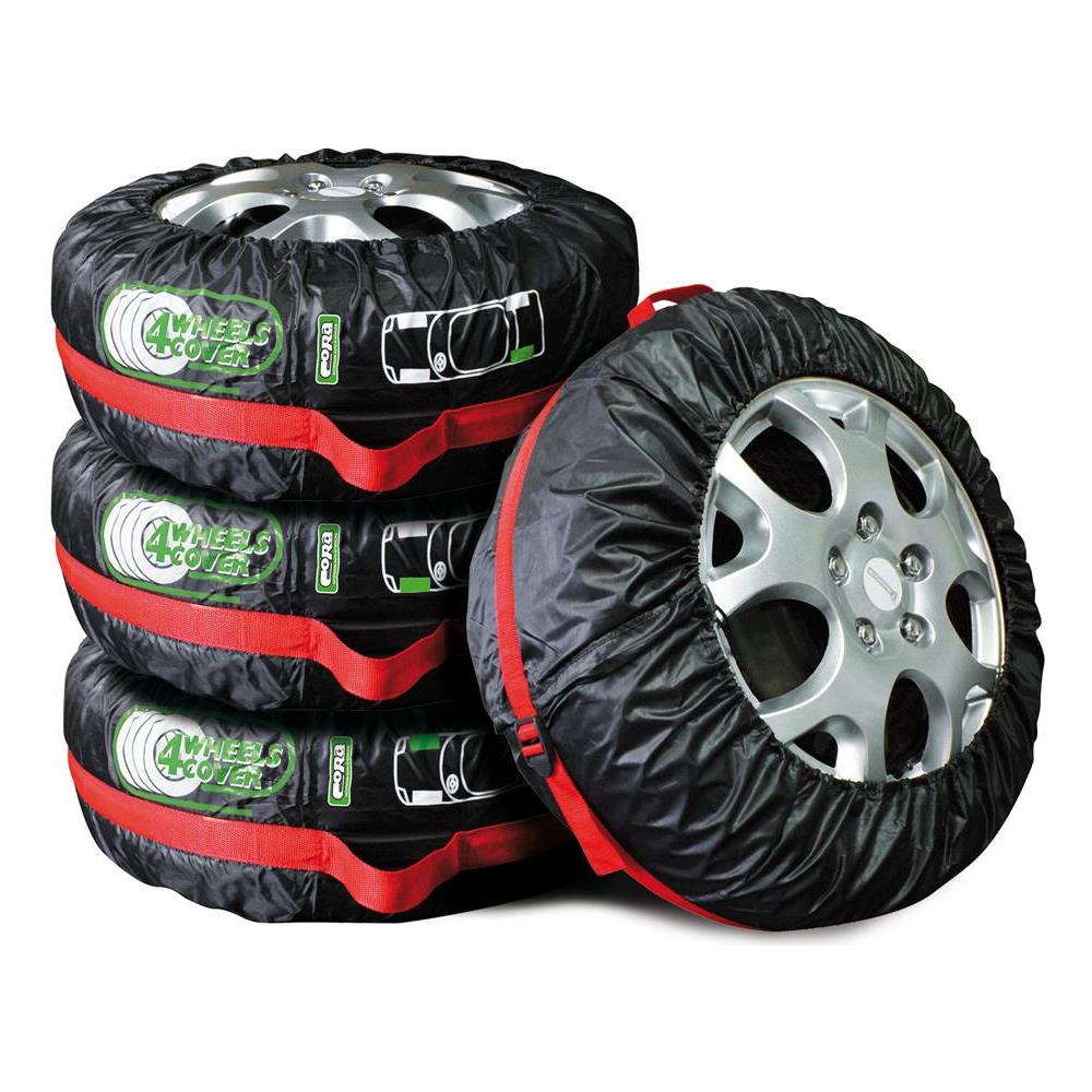 Set 4 Custodie Per Pneumatici Diametro Max 65 Cm - Foto 1