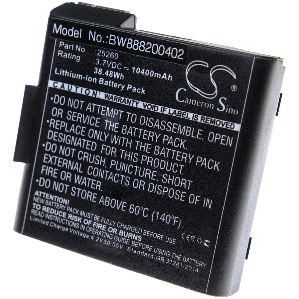 SDL30 dispositivo di misurazione 4400mAh, 7,4V, Li-Ion SCT6 total Stations vhbw batteria compatibile con Sokkia NET1200 RCP4-5 Controlers SCT6