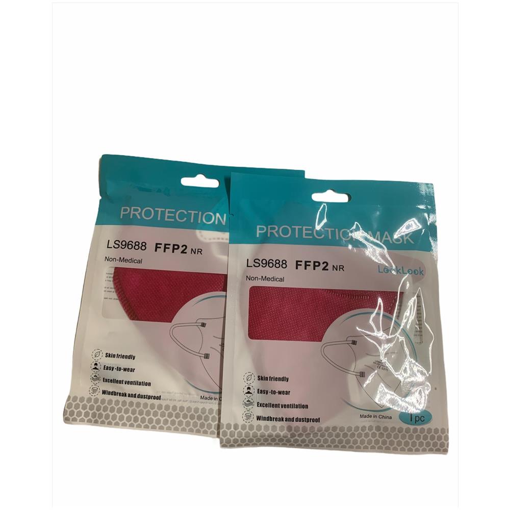 20 Mascherine Ffp2 Nr Per Bambini Certificate Ce 0370 Colore Fucsia - Foto 2