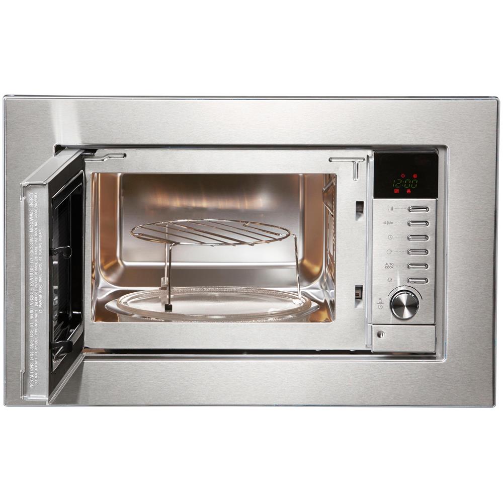 Forno Microonde da Incasso con Grill EMW13184E Capacità 20 Litri Potenza 800 Watt Colore Acciaio Inossidabile - Foto 2