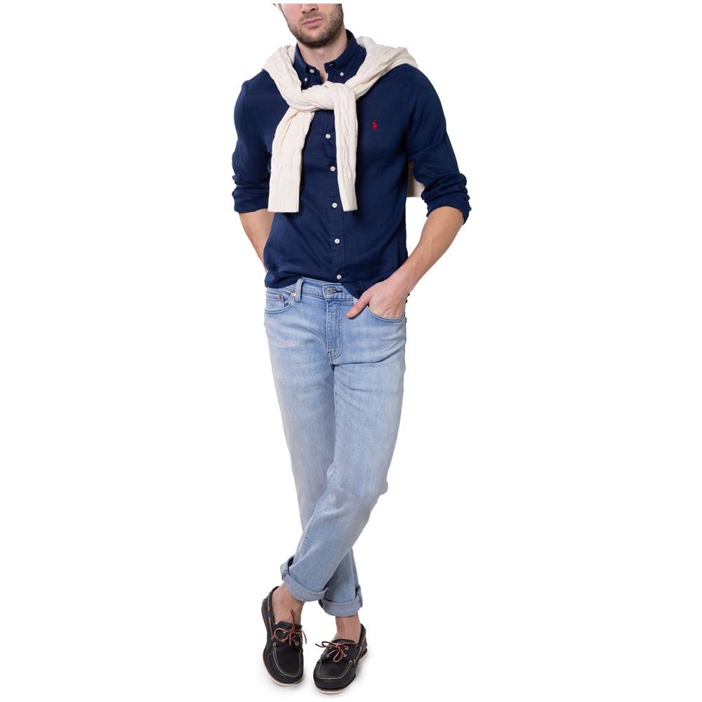 Camicia Uomo In Lino - Foto 2