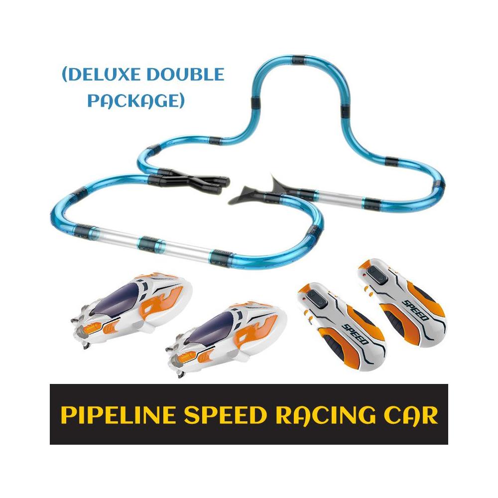 DELEE Turbo Speed Auto RC Telecomandata Con LED: Giocattolo Ad Alta Velocità Per Bambini 3-10 Anni, Fuoristrada 15 Km/h - 2