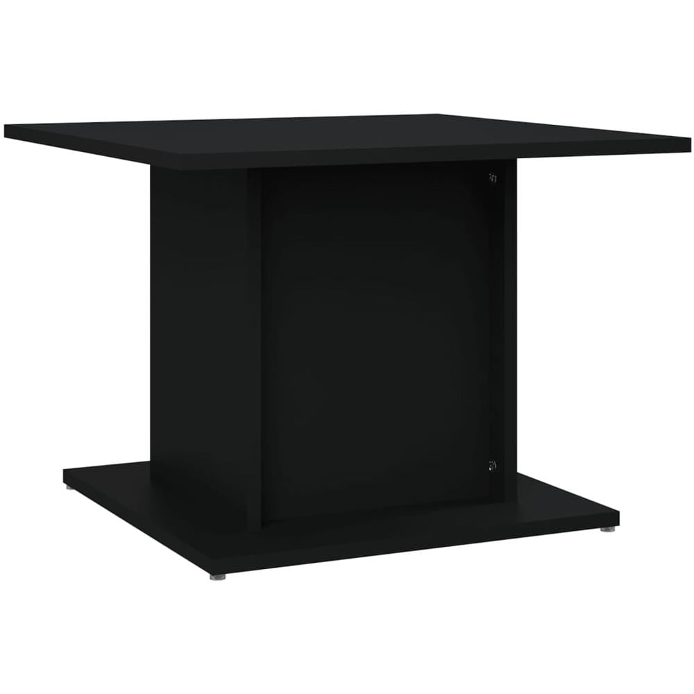Tavolino da Salotto Nero 55,5x55,5x40 cm in Truciolato - Foto 2
