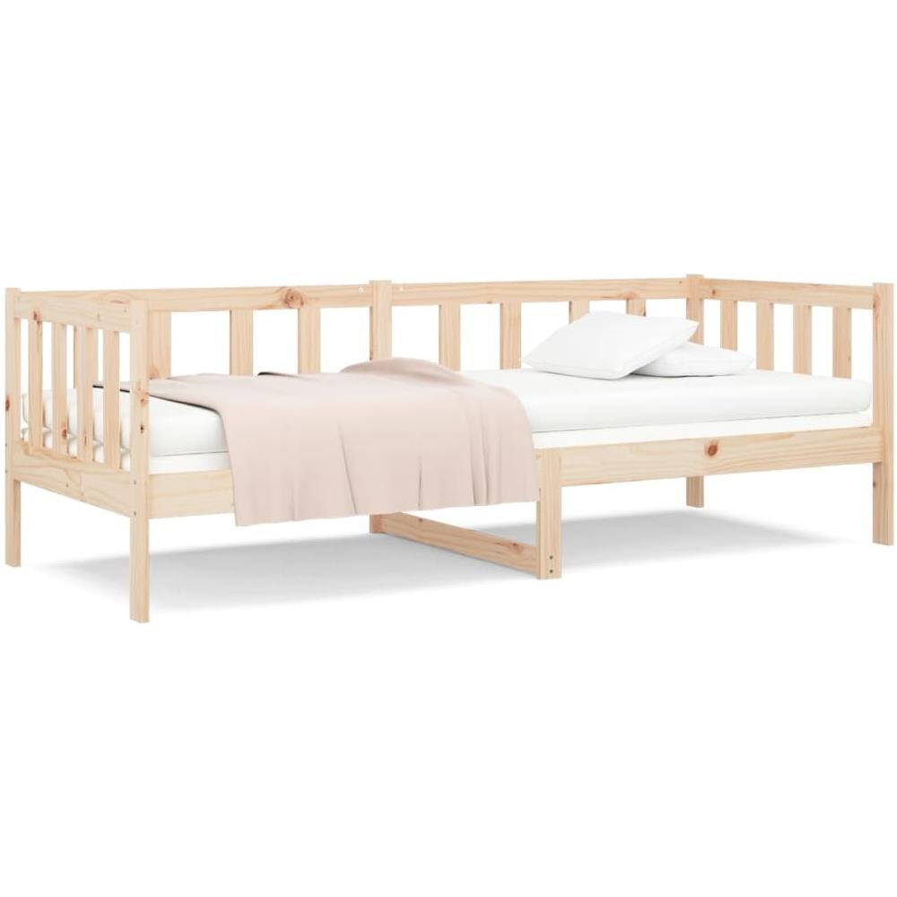 Dormeuse 80x200 Cm In Legno Massello Di Pino - Foto 2