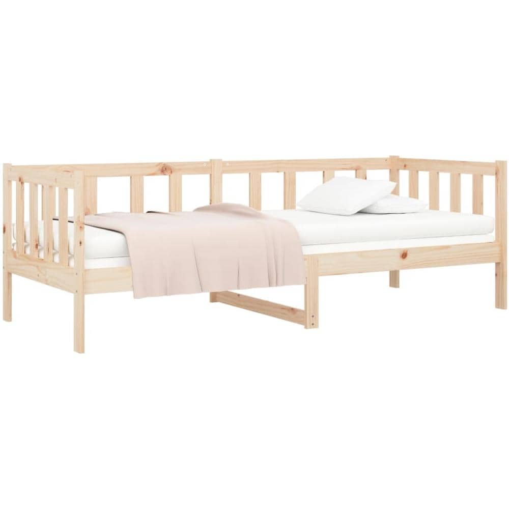 Dormeuse 80x200 Cm In Legno Massello Di Pino - Foto 3