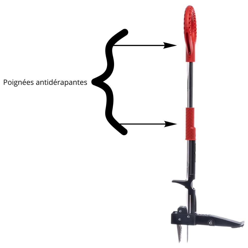 Rootslayer - - Estrattore Di Erbacce Con Pedale - Acciaio Inossidabile - Artigli E Pedali Per Scavare Le Radici - Attrezzo Manuale Per Il Diserbo Del Giardino - Foto 2