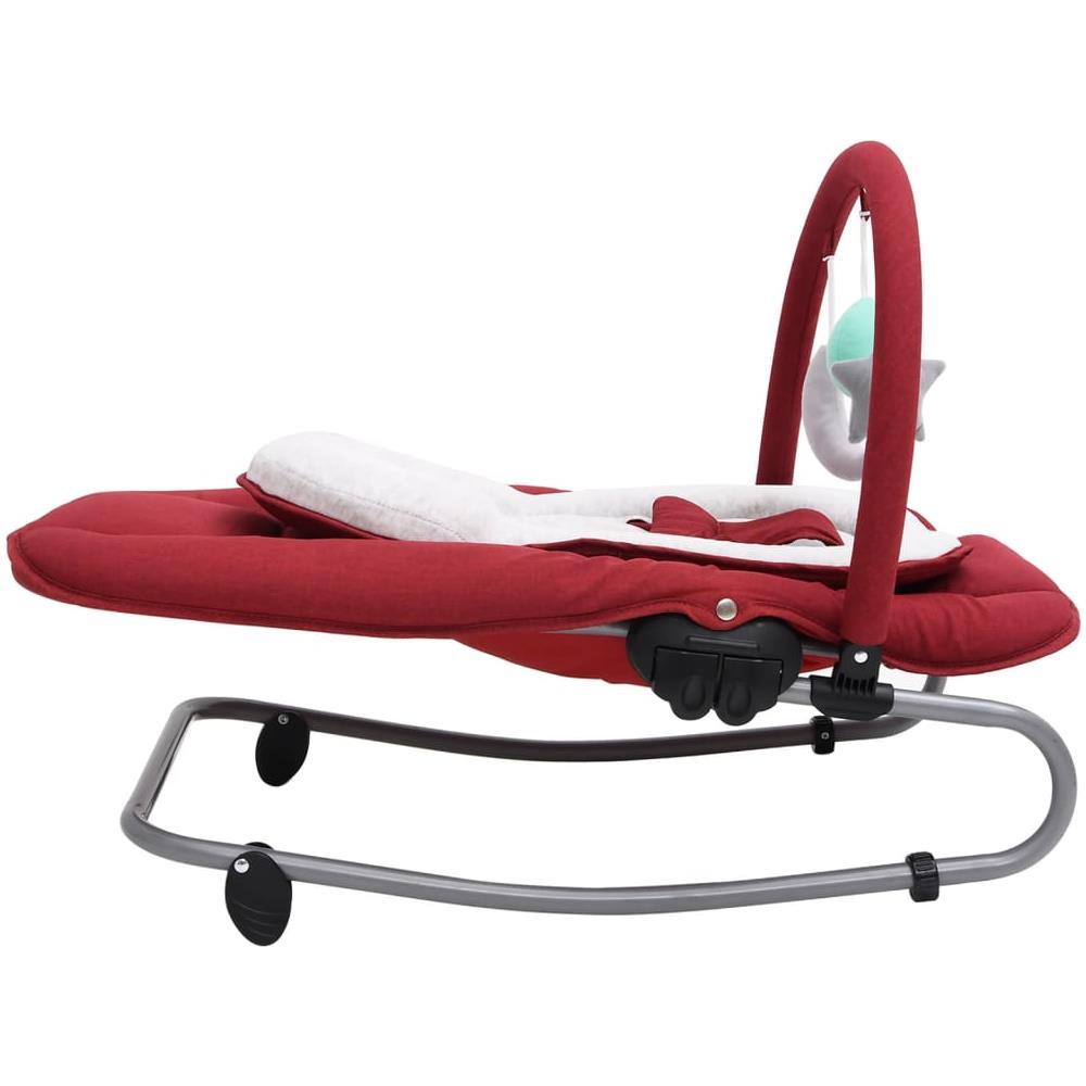 Sdraietta Per Neonato Rosso In Acciaio - Foto 3