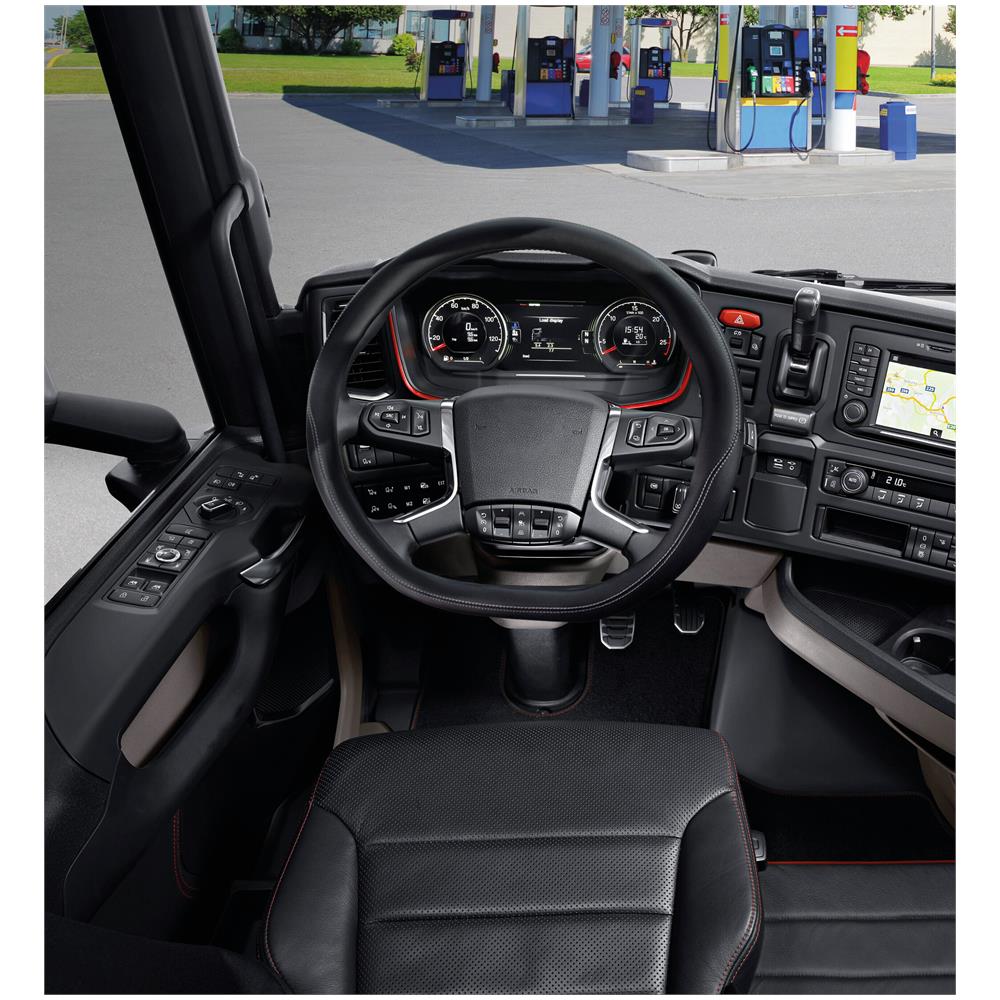 Club Sport, Coprivolante Su Misura In Skeentex - Compatibile Per - Iveco S-way (10/2019>) - Foto 3