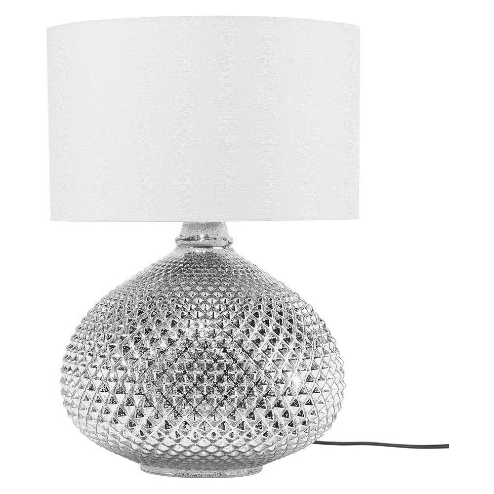 Lampada Da Tavolo In Color Argento Madon - Foto 1