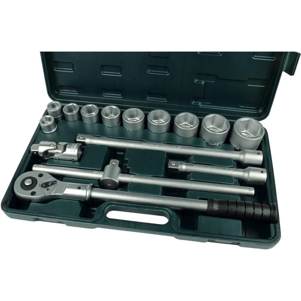 Set Chiave A Cricchetto E Bussole 15 Pz 3/4"" 2065 - Foto 1