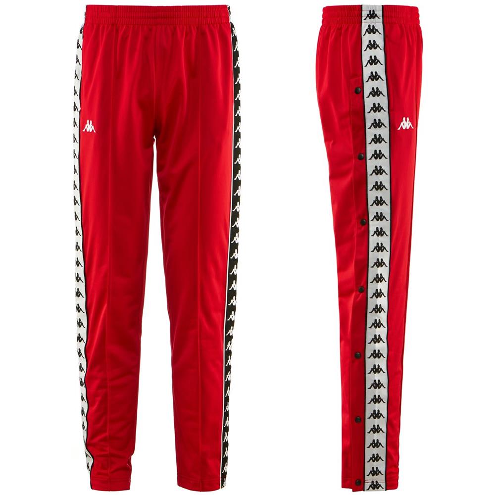 NUOVO KAPPA Pantaloni sportivi da uomo Nero Grigio Pantaloni Verdi Taglia S M L XL