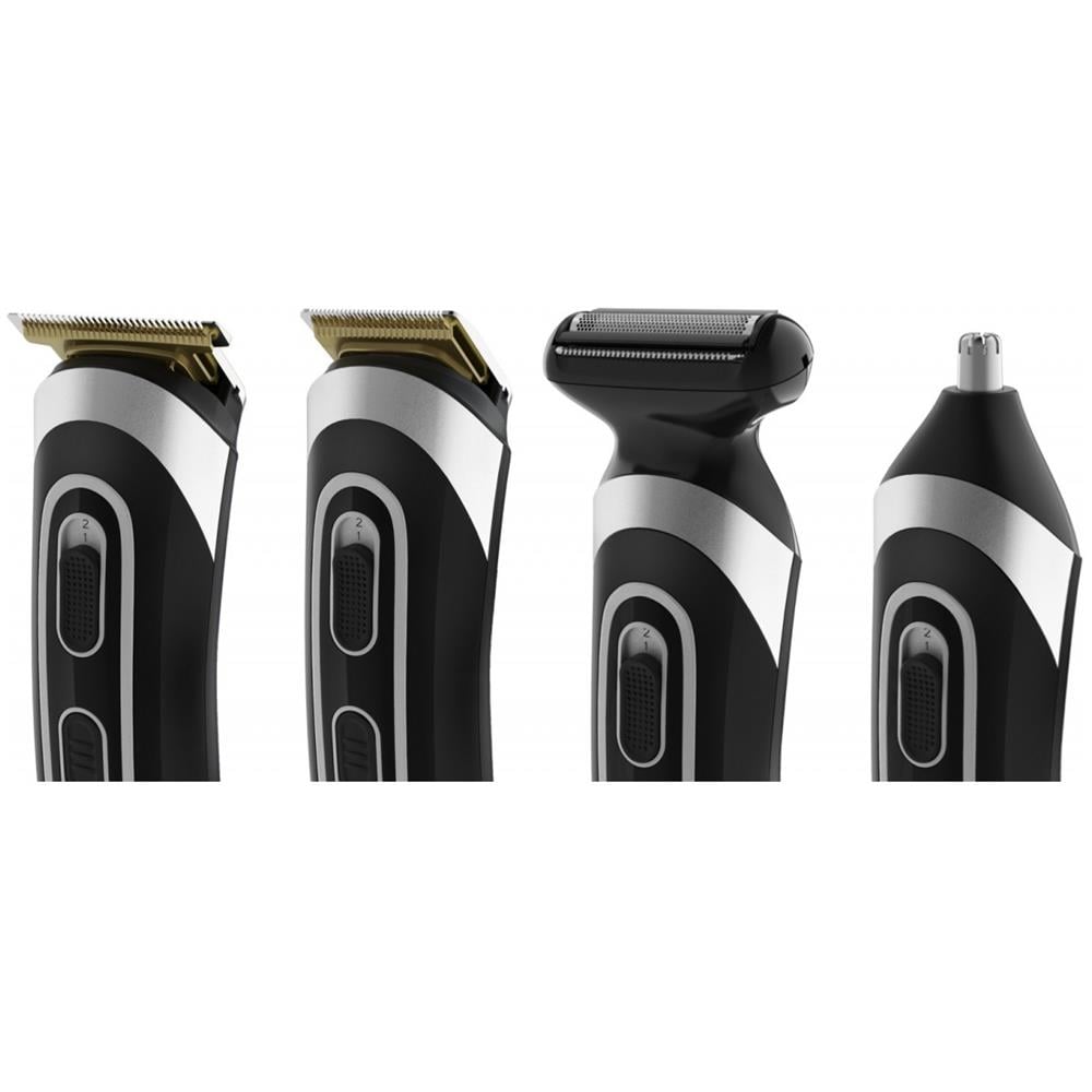 Kit Regolabarba Ricaricabile TRIM & STYLE TN9140 Colore Nero /Argento - Foto 2