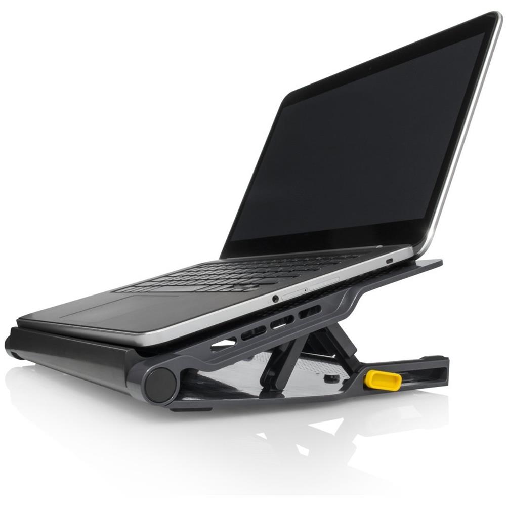 AWE81EU Sistema di Raffreddamento per Notebook 17" 4 Porte USB 2.0 Colore Nero / Grigio - Foto 4