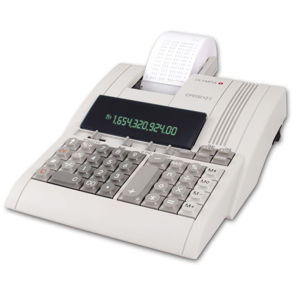 CPD 3212 S, Scrivania, Printing calculator, 214 x 310 x 70 mm - Foto 1