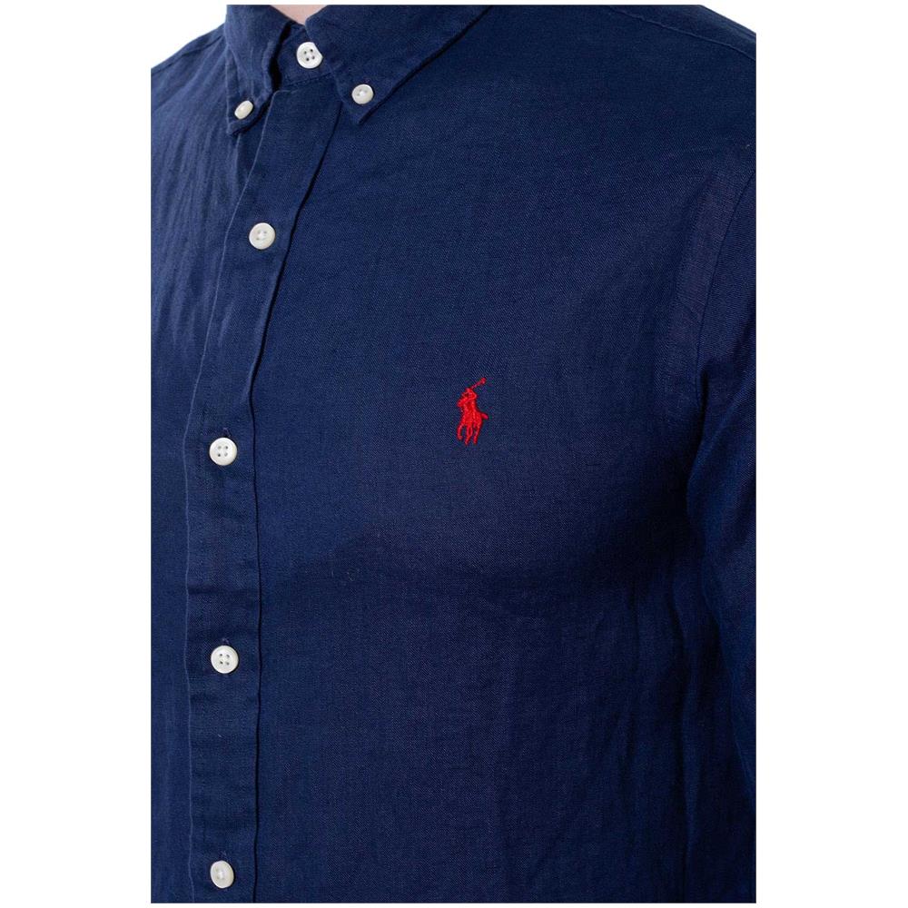 Camicia Uomo In Lino - Foto 4