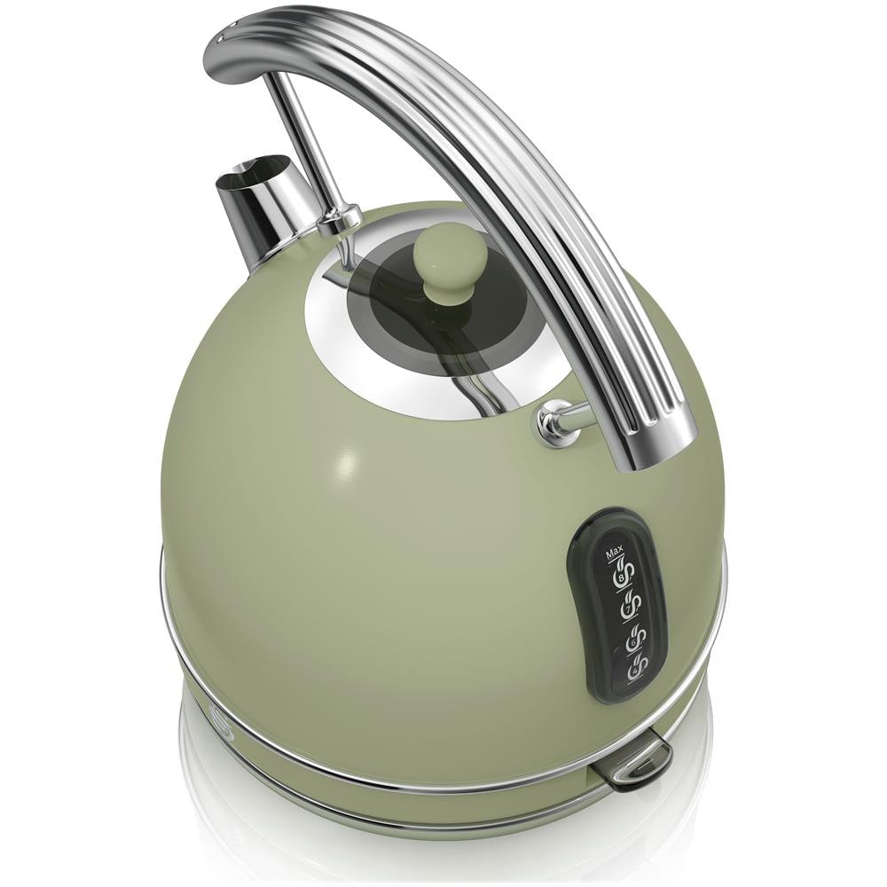 Bollitore Elettrico Retro SK14630GN Capacità 1.8 Litri Potenza 3000 W Colore Verde - Foto 2