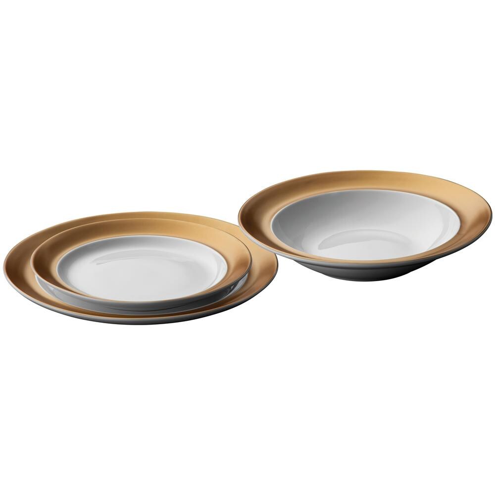 Set Piatti 3pz Bianco - Gem - Foto 1