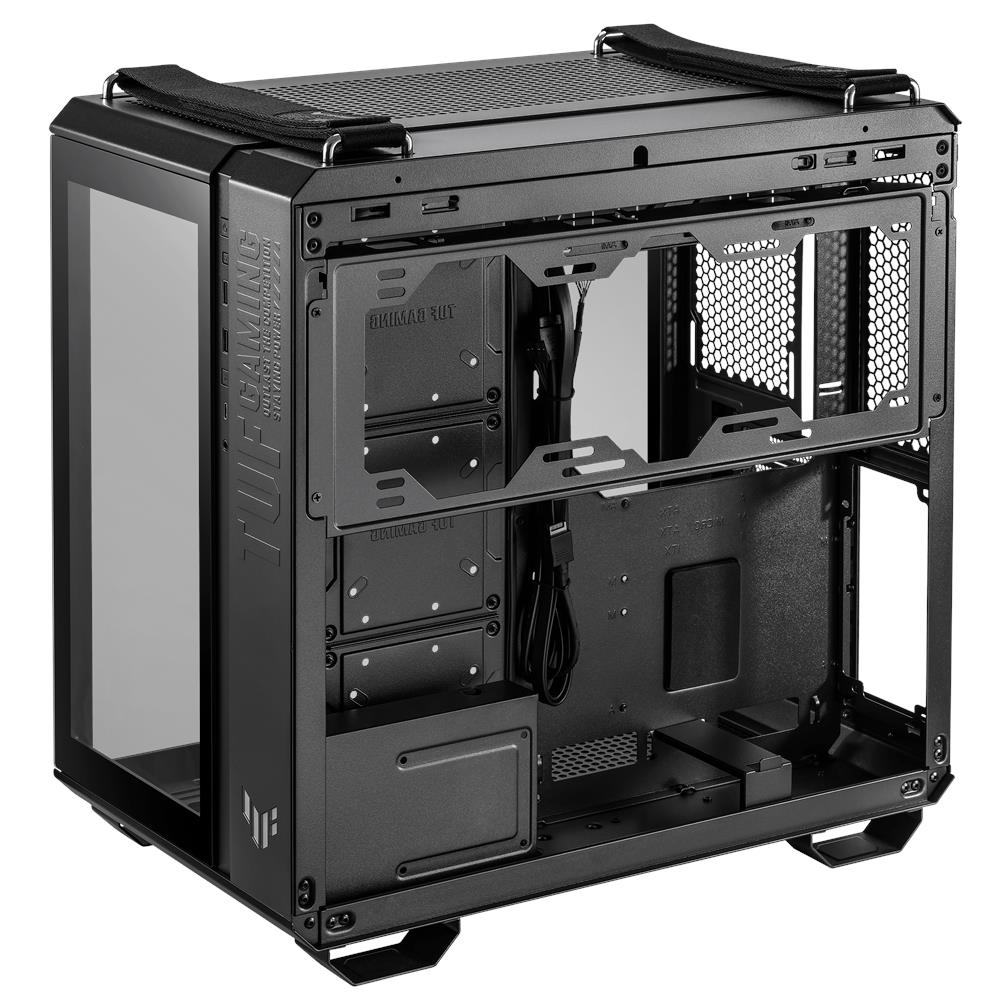 Case TUF Gaming GT502 Midi Tower ATX, micro ATX, Mini-ITX 23Porte USB 3.2 Colore Nero (Finestrato) - Foto 7