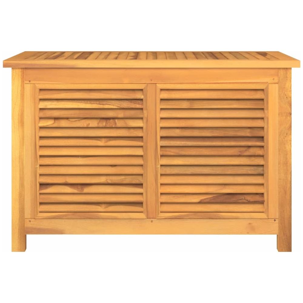 Contenitore Giardino Con Borsa 90x50x58cm Legno Massello Teak - Foto 3
