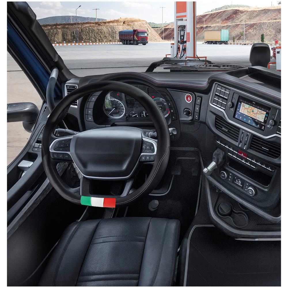 Flag Italia, Coprivolante Su Misura In Skeentex - Compatibile Per - Iveco S-way (10/2019>) - Foto 3
