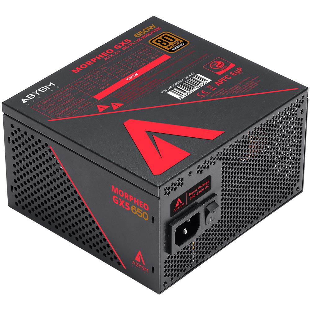 MORPHEO GX5 alimentatore per computer 650 W 20+4 pin ATX ATX Nero - Foto 2