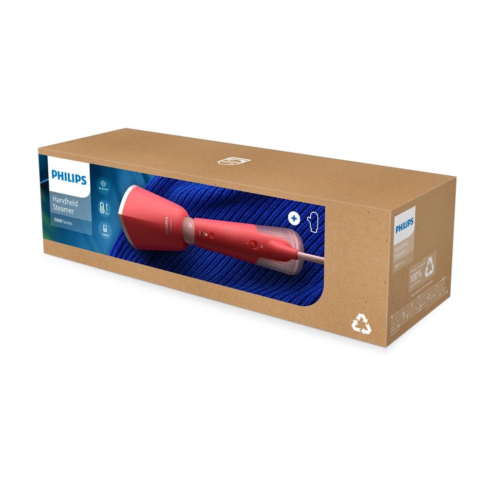 Serie 5000 Vaporizzatore Portatile STH5020/40 con Potenza 1400 W Colore Rosso - Foto 7