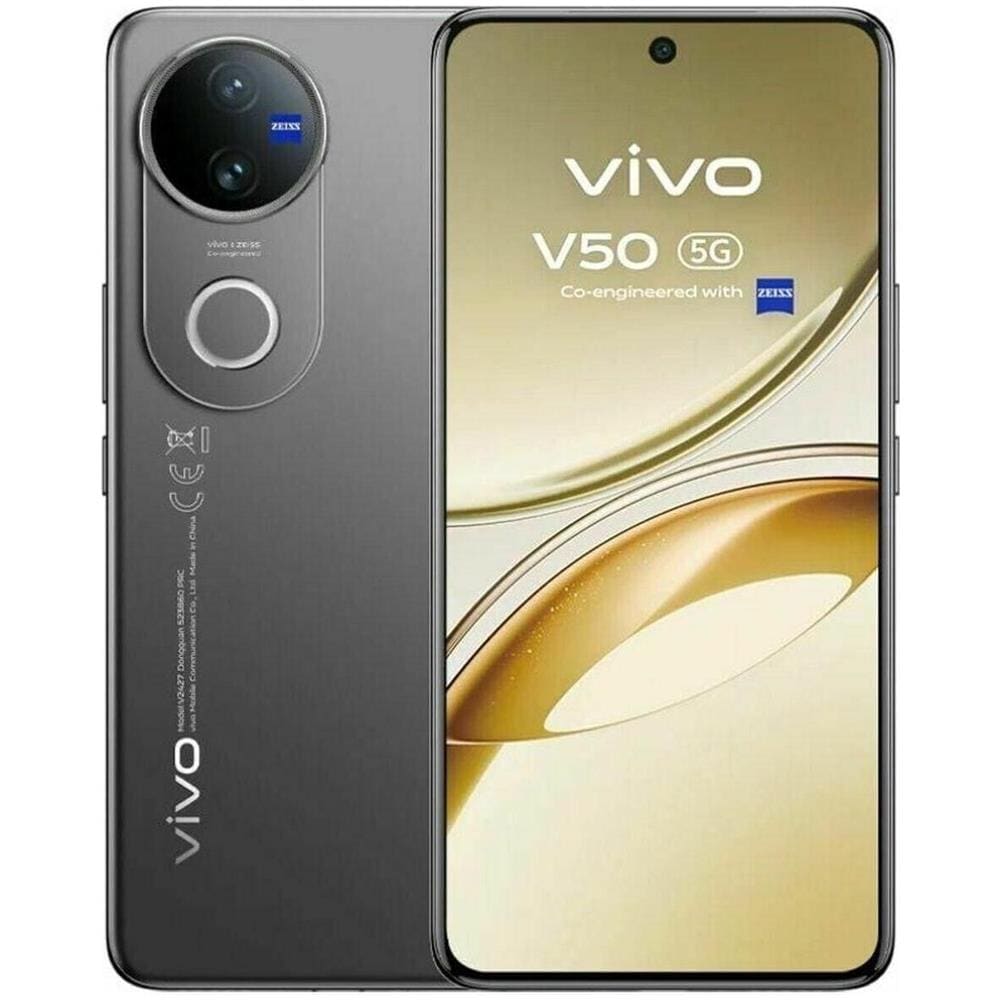 V50 5G 512GB 12GB Ram Display Display 6.77" AMOLED 120Hz Main Camera 50MP Dual nonoSim Android 15 Snapdragon 7 Gen3 6000mAh Satin Black - Foto 1
