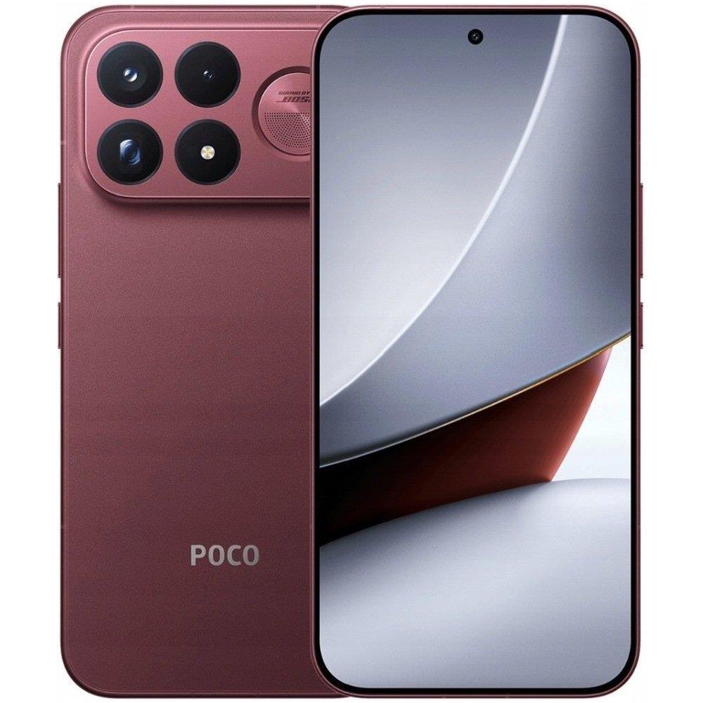 Poco F9 Ultra 5G 256GB 12GB Ram Diplay 6,9" AMOLED 185Hz mx Main Camera 200+50+50MP Selfie 32MP USB Type-C DualSim nanoSim (+eSim) HyperOS 3 Snapdragon 8 Elite Gen5 8050mAh Dark Cherry - Foto 1
