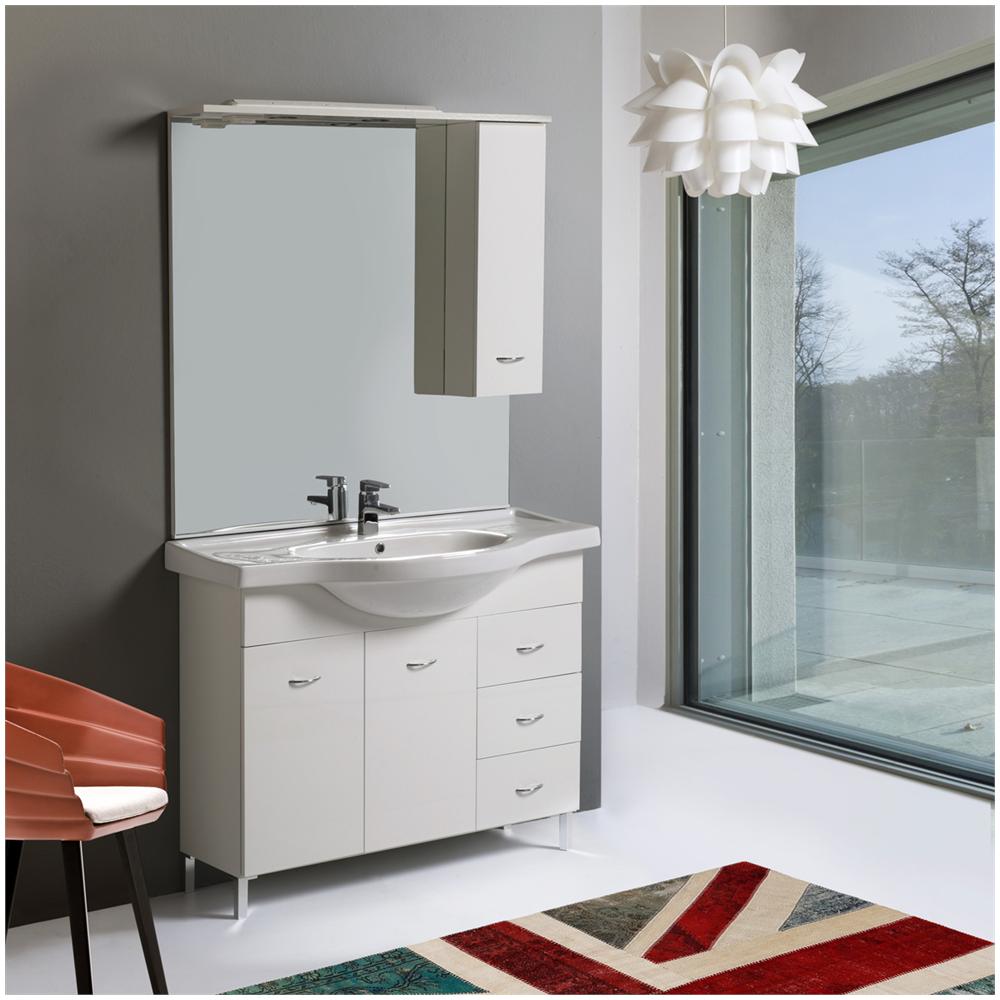 Kiamami Valentina - Mobile arredo bagno da 105 cm modello Perla - ePRICE Kiamami Valentina - Mobile arredo bagno da 105 cm modello Perla - ePRICE