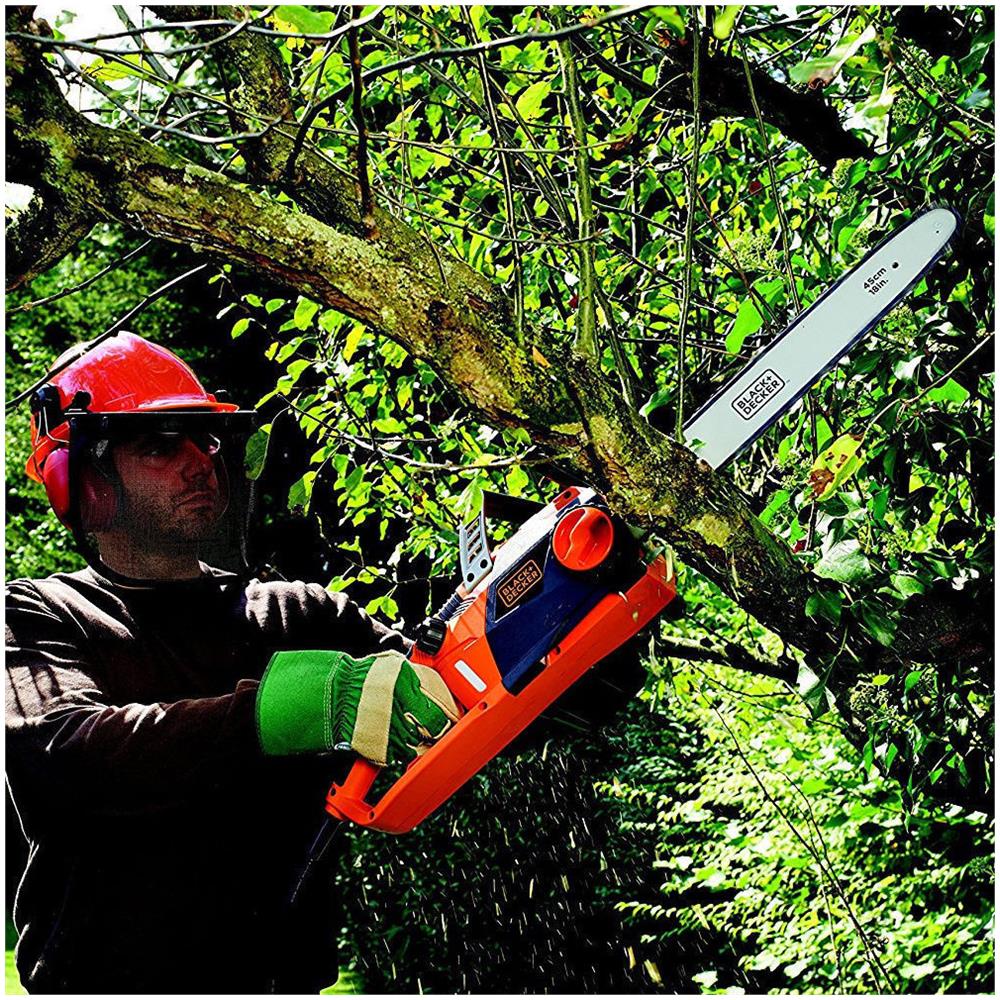 Elettrosega Elettrica 2200w Barra 45cm Catena Potatura Giardinaggio Motosega - Foto 2