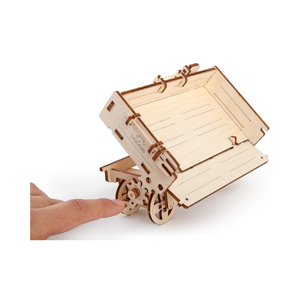 Puzzle in Legno 3D - Rimorchio del Trattore - 68 Pezzi - Foto 2