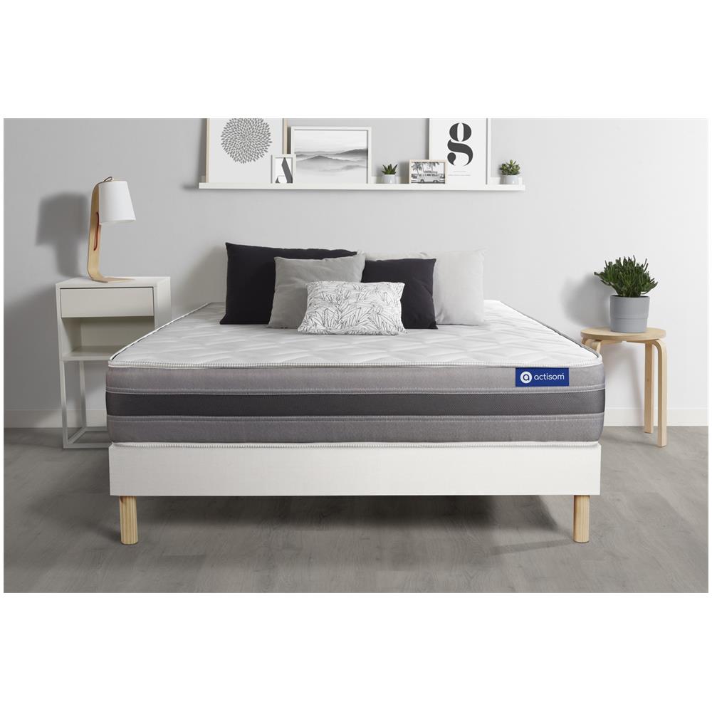 Kit Rete E Materasso Matrimoniale Actilatex Relax 160x220cm - Spessore : 24cm - Lattice E Memory Foam - Moderatamente Rigido - Foto 2