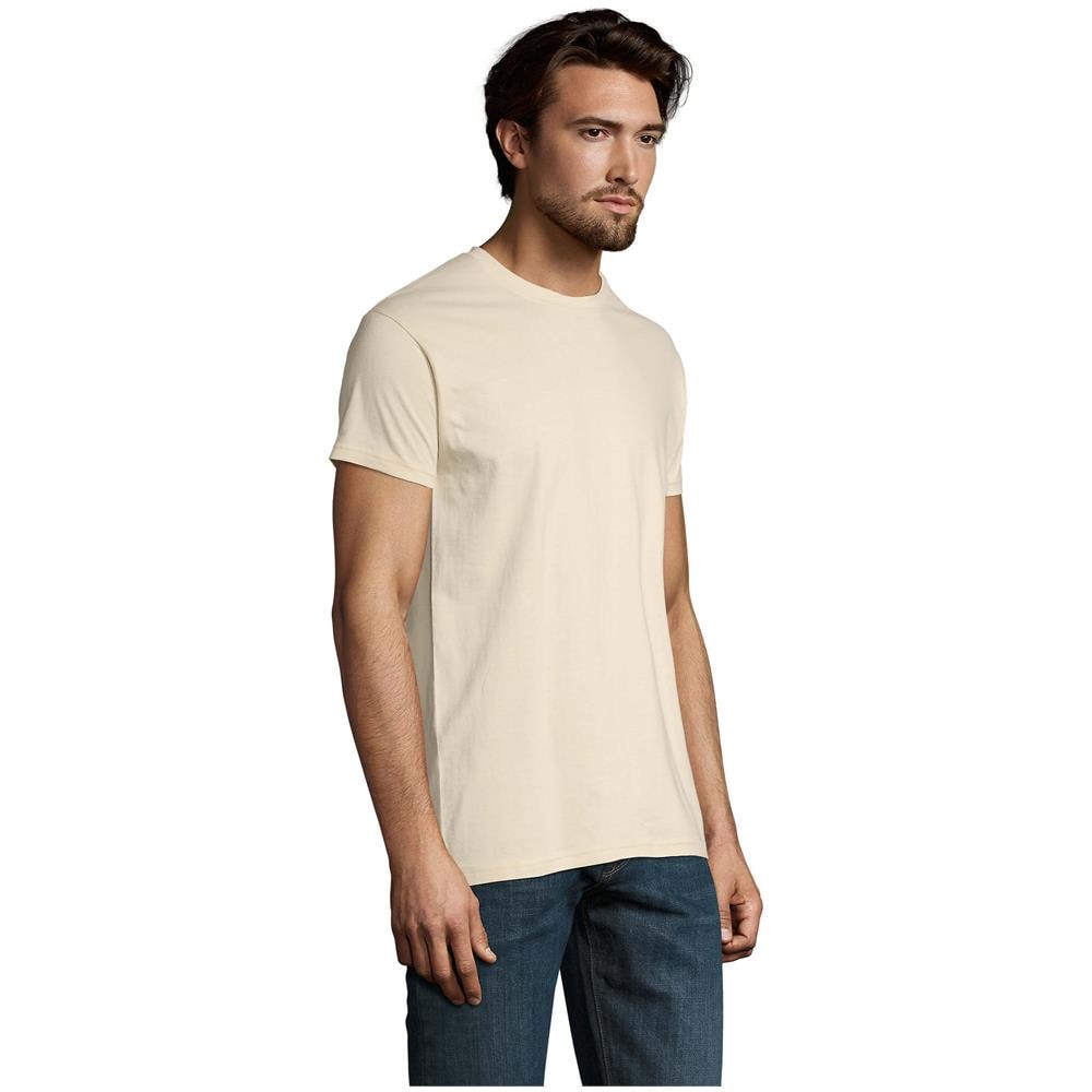 T-shirt Girocollo Da Uomo Modello Imperiale Taglia Xl Colore Crema - Foto 3